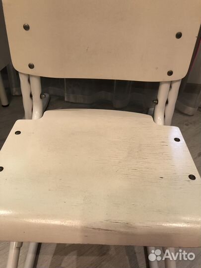 Растущая парта и стул бу