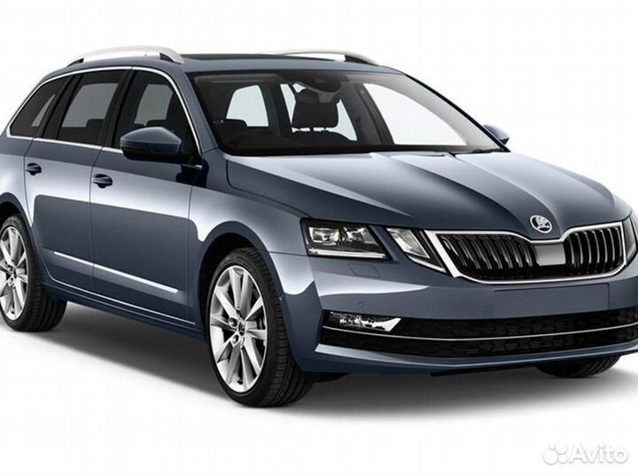 Стекло фары Skoda Octavia 3 A7 2013-17 дорест