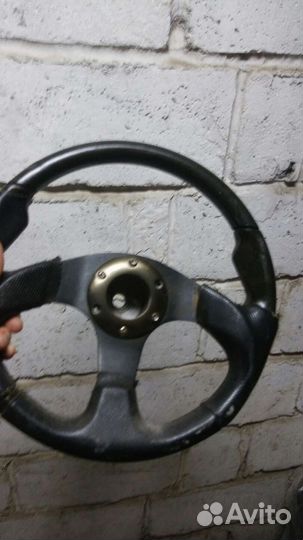 Спортивный руль на ваз