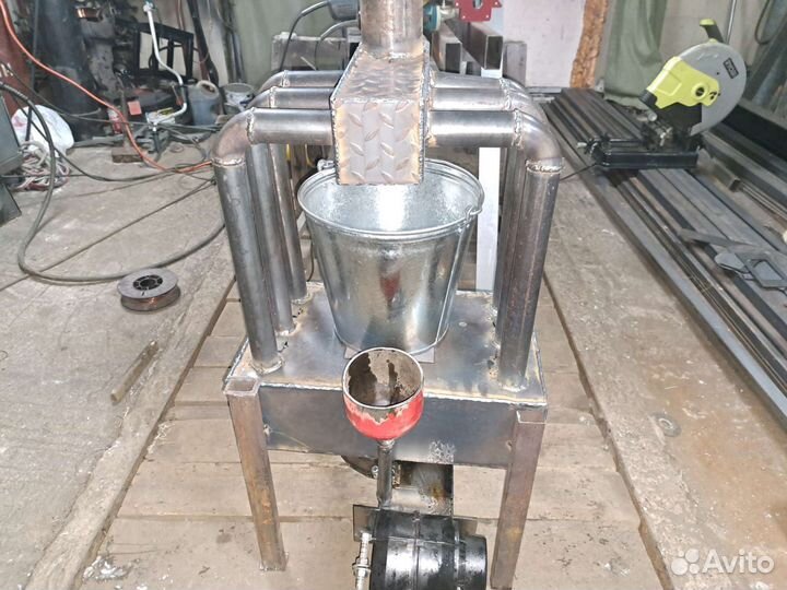 Печь в гараж цех