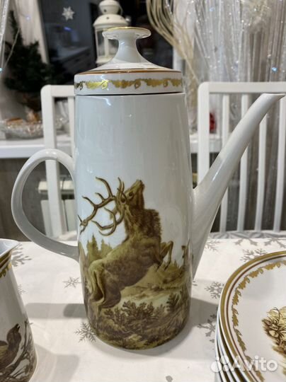 Сервиз Охота Гдр, поштучно