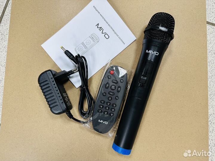 Блютуз колонка Mivo - 800W мощная напольная