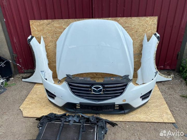 Ноускат белый Мазда сх-5, 1 поколение рестайлинг