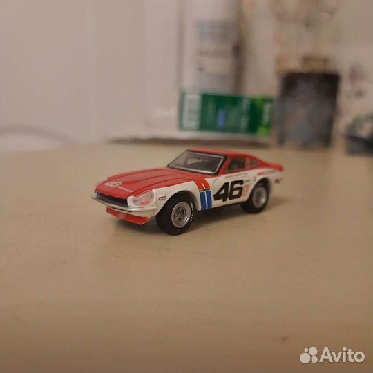 1970 Datsun 240 Z Greenlight 1:64 распак