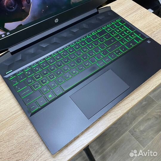 Игровой ноутбук HP Pavilion Gaming, GTX1660Ti