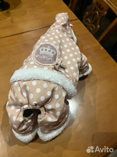 Зимний комбинезон для мини собачек