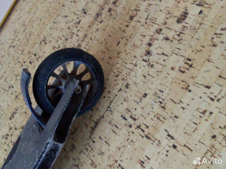 Трюковой самокат парк чëрный