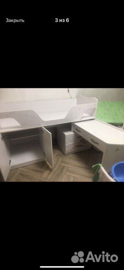 Кровать детская для девочки