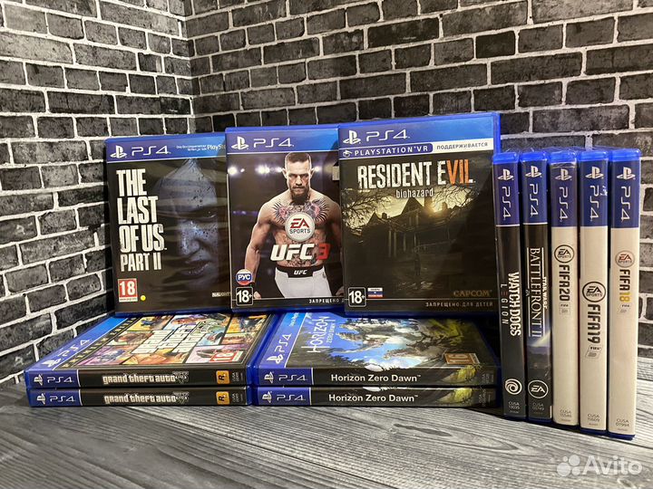 Продажа/Обмен Игровых дисков PS4/PS5