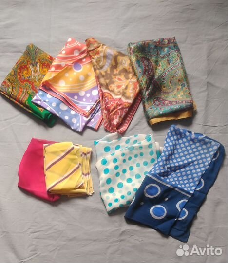 Платки СССР винтаж