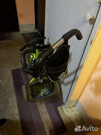 Велосипед детский с ручкой, замена коляски