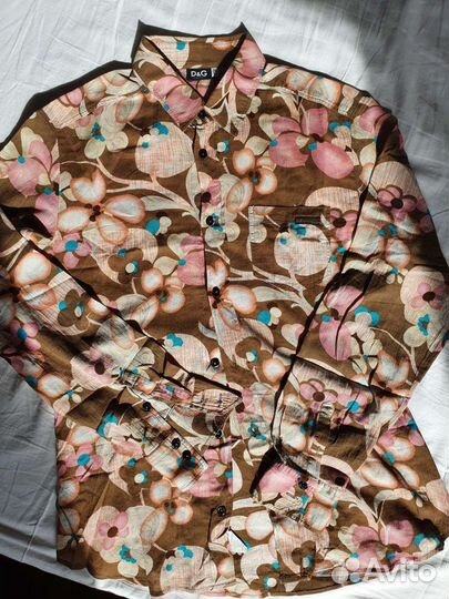 Рубашка гавайская Dolce Gabbana