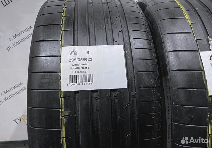 Continental SportContact 6 295/35 R23 94Y