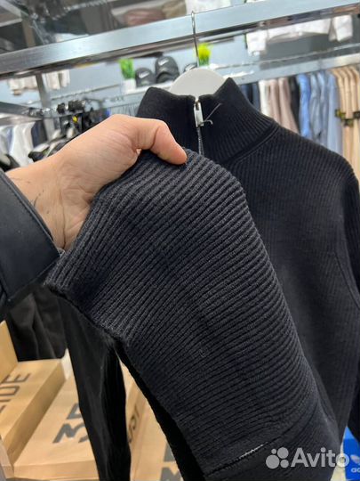 Кофта на молнии Stone island (фул-зип)