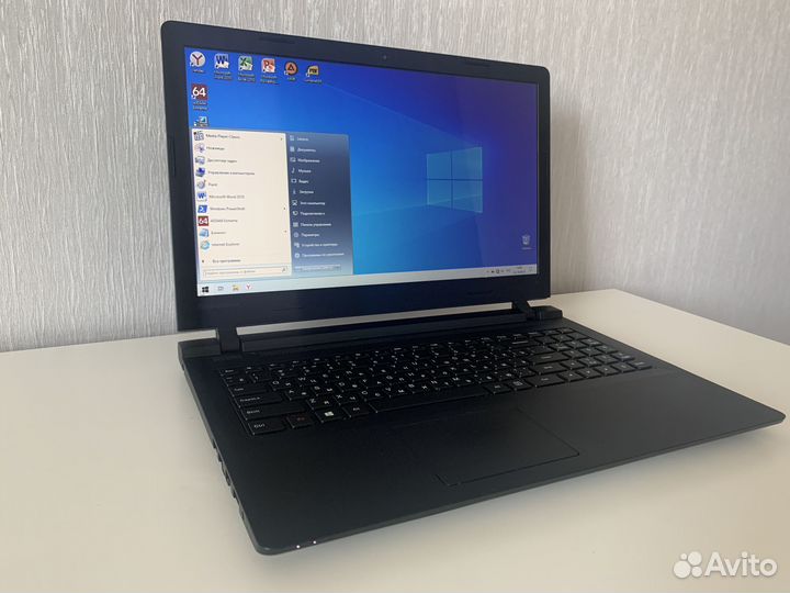 Ноутбук Lenovo IdeaPad 100 15IBY для работы учебы