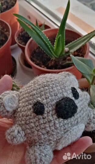 Вязаная игрушка ручной работы