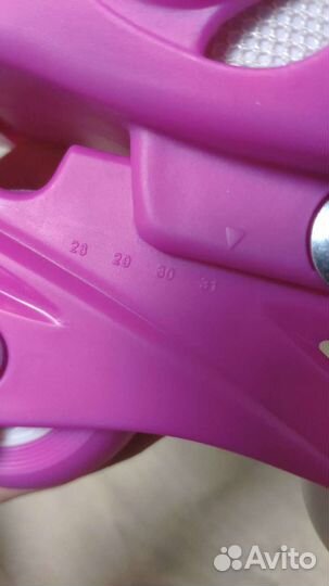 Роликовые коньки детские раздвижные