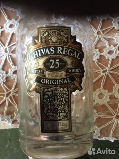 Бутылка для коллекционера Номерной Виски 25 лет