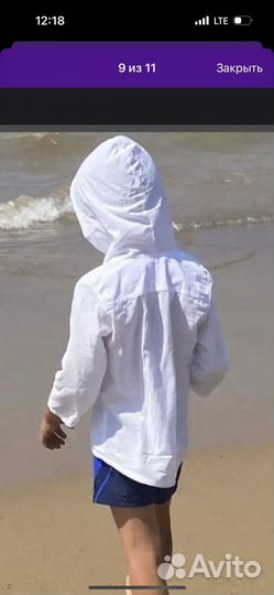 Туника пляжна детская