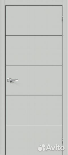 Межкомнатная дверь Bravo 146-0507 Граффити-2 Grey