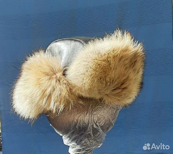 Шапка ушанка с мехом(58,59,62,63 р)