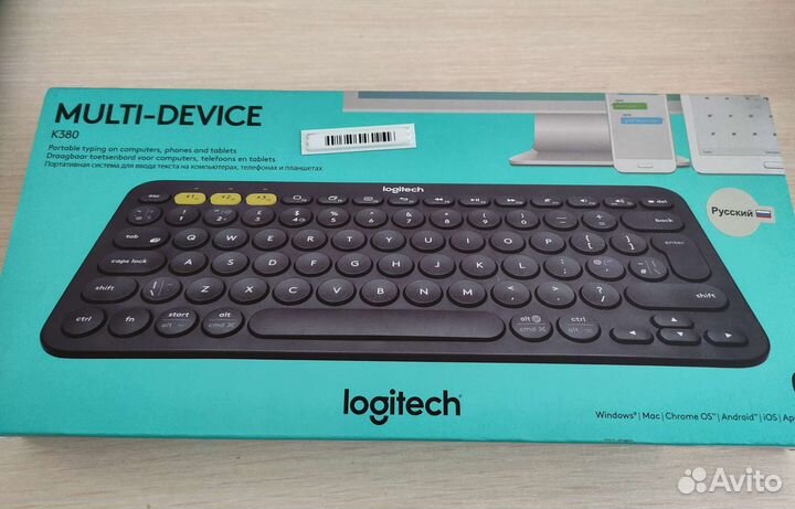 Клавиатура logitech k380