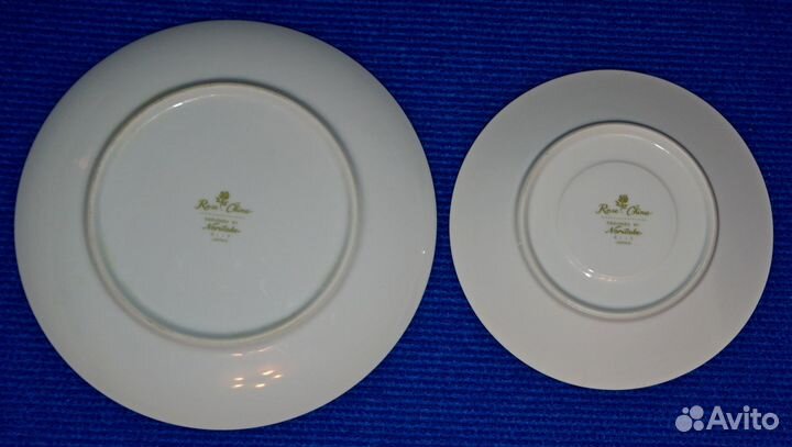 Noritake Rose China Тарелки и блюдца 1970-е