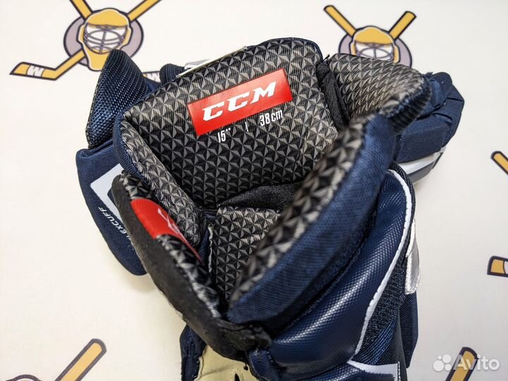 Краги ccm jetspeed ft4 pro хоккейные sr 15