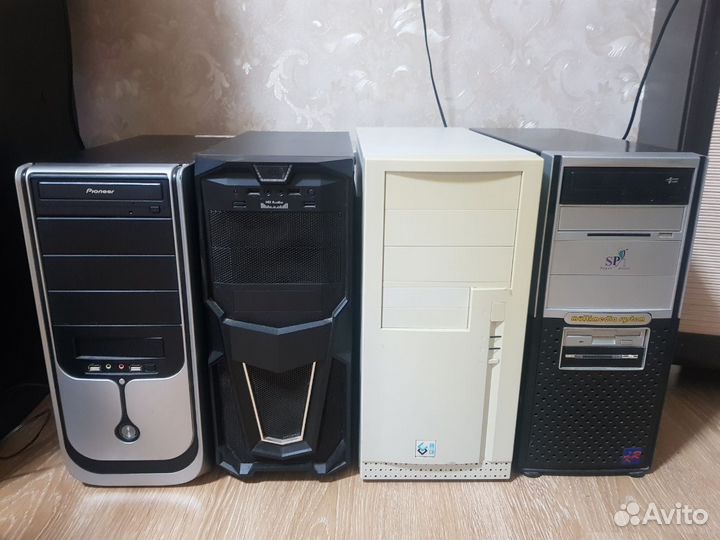 Компьютерные корпуса в ассортименте