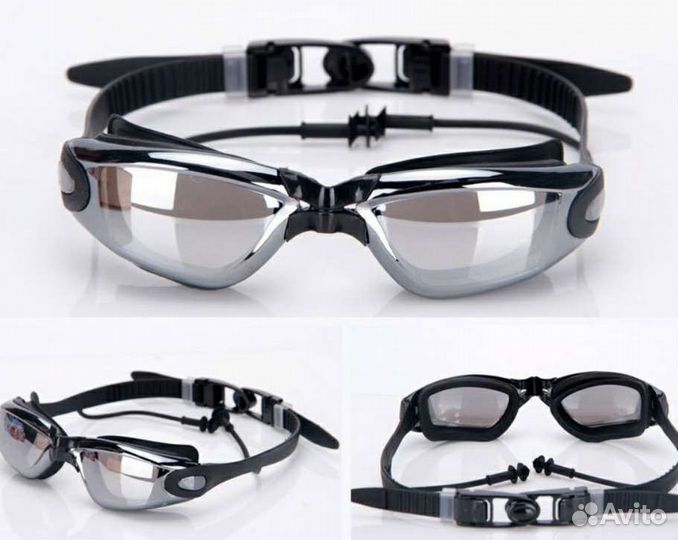 Очки для плавания с диоптриями от -1.5 до -7.0