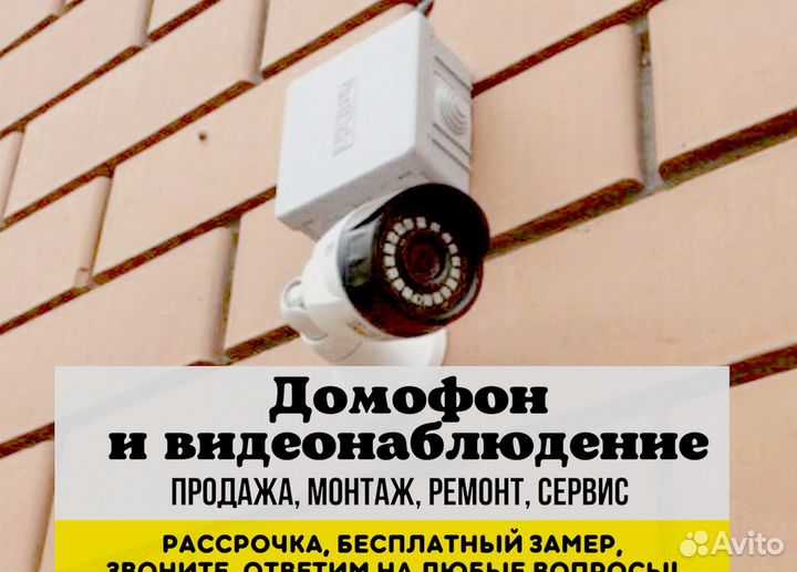 Камеры видеонаблюдения