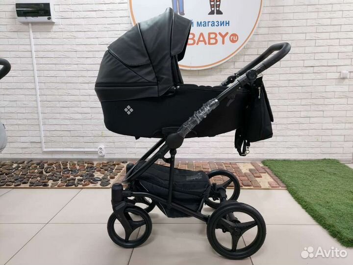 Коляска 2 в 1 эко кожа Bebetto Torino