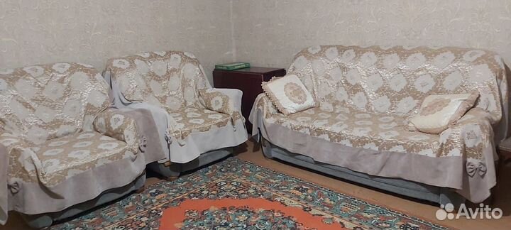 Диван с 2 креслами