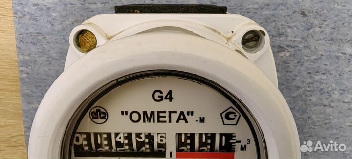 Газовый счетчик omega g4