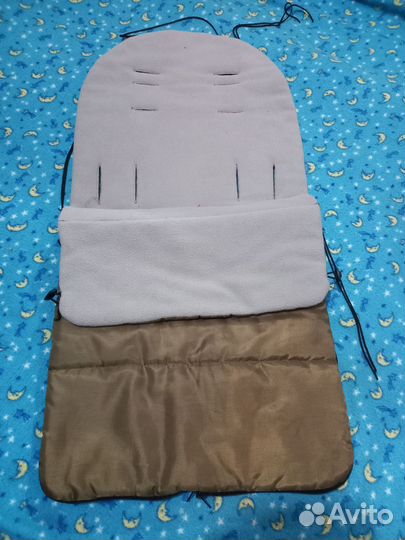 Зимний конверт в коляску