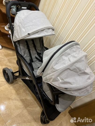 Коляска для двойни, для погодок