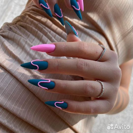 Наращивание ногтей,гель лак