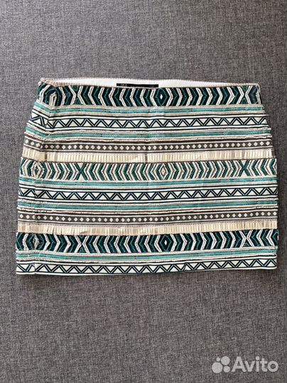 Юбка мини zara 42