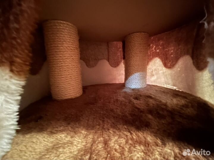 Когтеточка домик для кошки