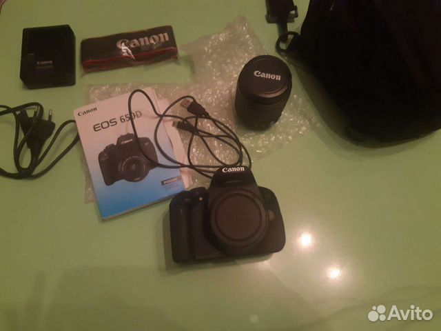 Зеркальный фотоаппарат Canon EOS 650D