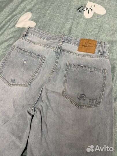 Джинсы mom 38 stradivarius