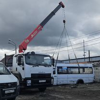 Аренда и услуги манипулятора, стрела 3.5 т, 14 м, борт 10 т, 6.3 м, Ногинск