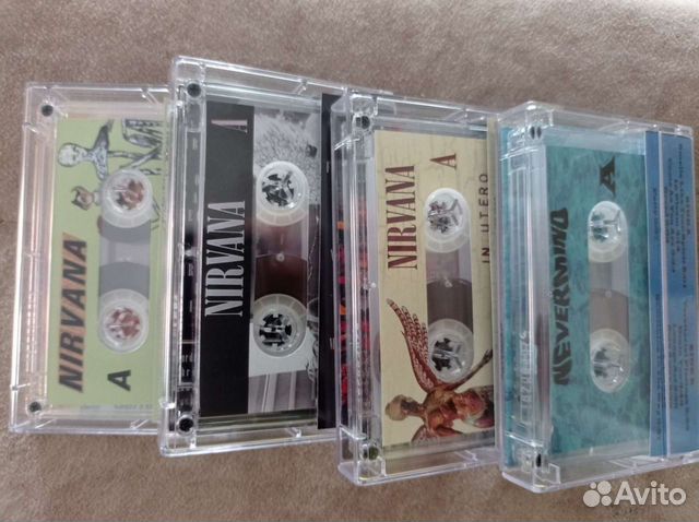 Аудиокассеты Nirvana объявление продам