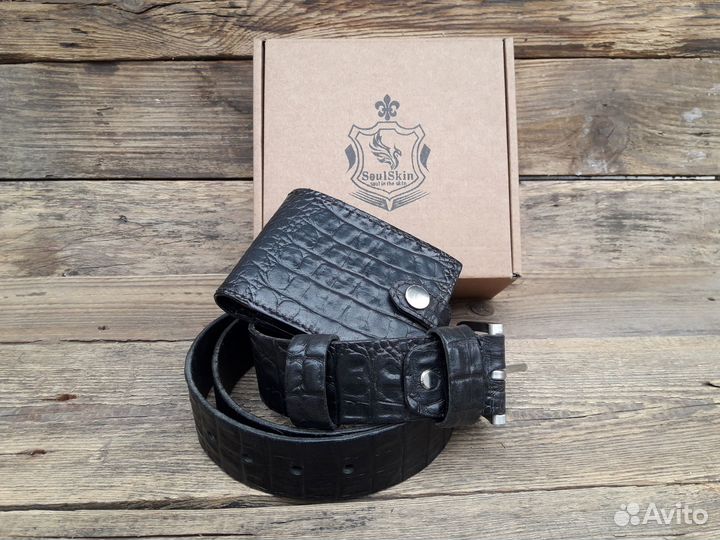 Подарочный набор из кожи Ручной работы