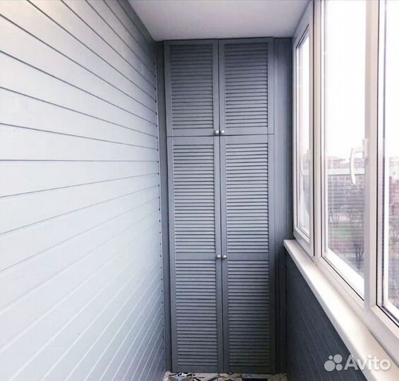 Обшивка балконов и лоджий/ ремонт окон