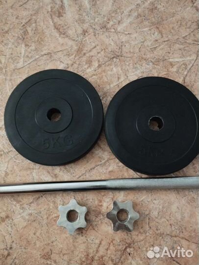 Штанга кривая w и прямая