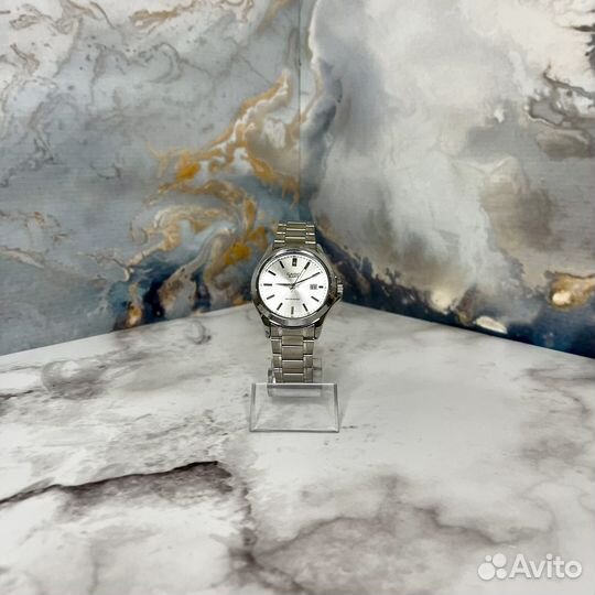 Часы casio серебристые