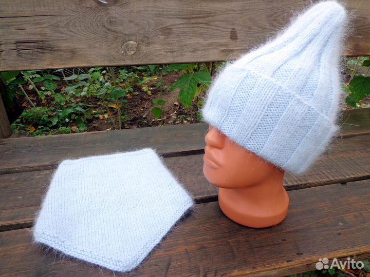 Шапка и снуд комплект