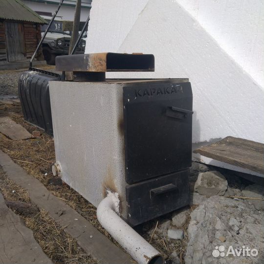 Печь для отопления дома бу