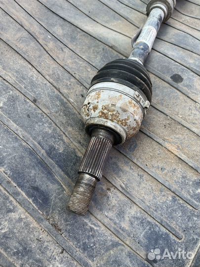 Привод правый всборе ниссан кашкай j10 1.6 2wd